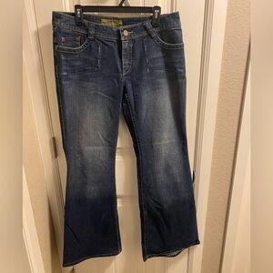Indigo Palms Jeans Ladies 10 R Flare Leg Stretch Blue Denim 10R Tommy Bahama
